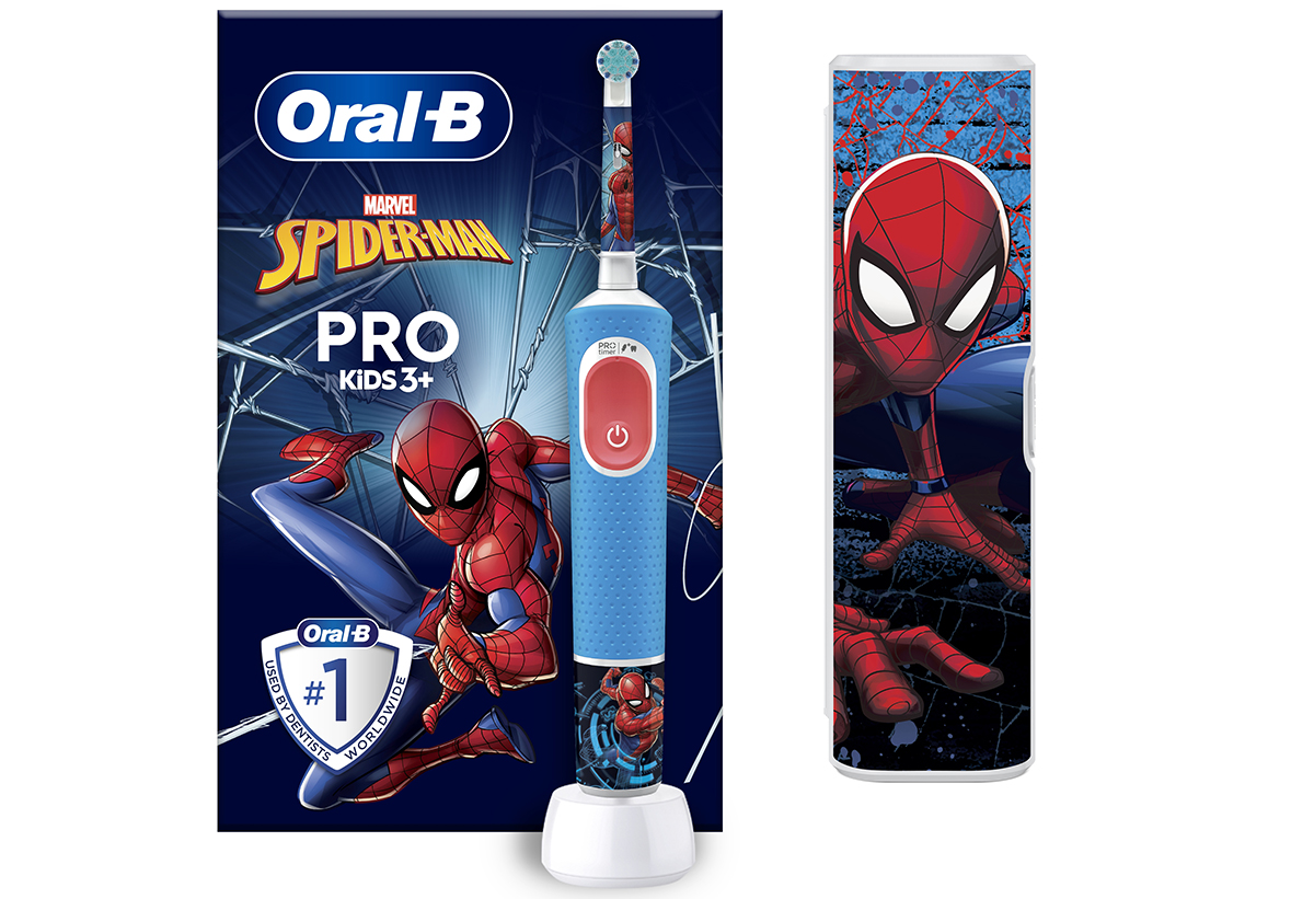 Απεικονίζεται η οδοντόβουρτσα με τη θήκη.